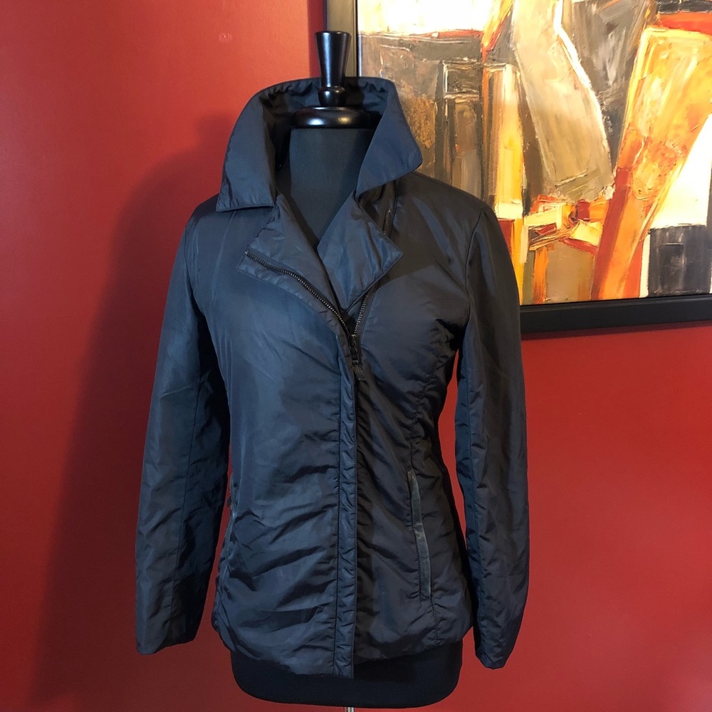 🌟 Ladies Andrew Marc Leather Trim Puffer Jacket / Coat XS